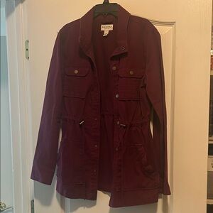 Arizona Jean Company Women's Deep Purple Utility Jacket